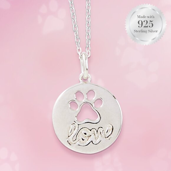 Paw Necklace - 925 Sterling Silver Charmed Aroma 2020 - Picture 4 of 4